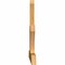 Ekena Millwork Richland Rough Sawn Timber Gable Bracket, Western Red Cedar, 60"W x 30"H x 2"D x 4"F, 12/12 Pitch GBW060X30X0204RIC00RWR - alternate 5